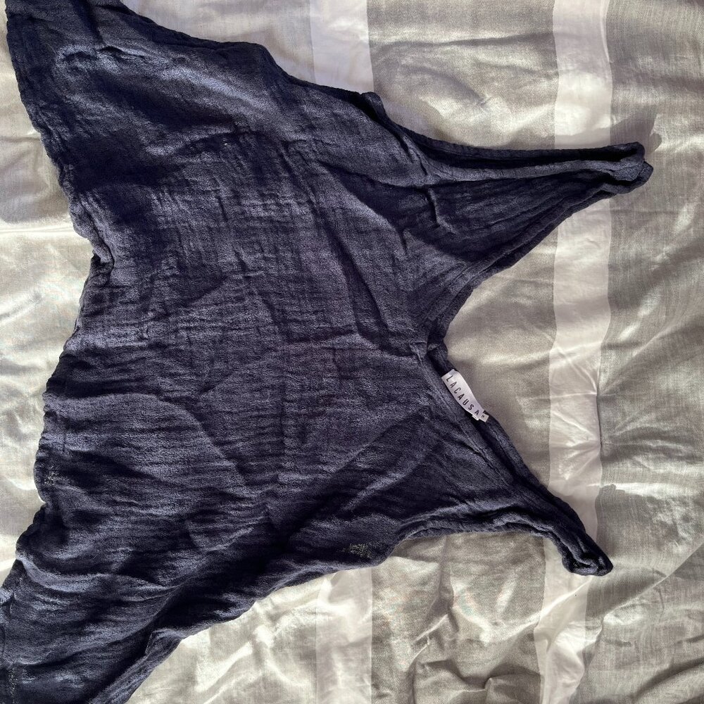 LACAUSA Navy Blue Tank Top